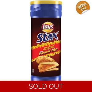 Stax Xtra Flaming Hot - Lay's American Potato Chips